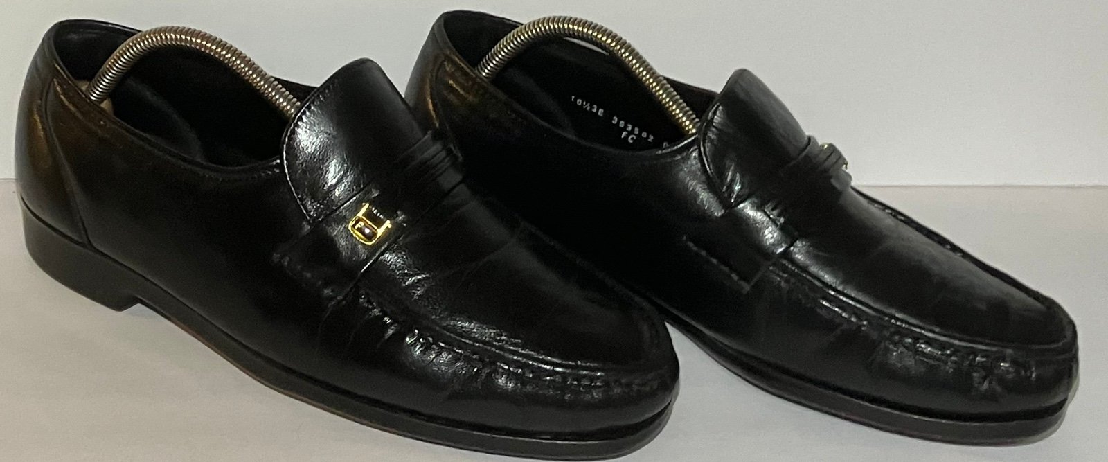 Florsheim 177088-01 ComfortTech Black Leather Loafers Men’s US 10.5 X-Wide 3E