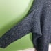 Lane Bryant NWT Women's Draped Blue Silver Open Cardi Shrug Jacket Size 26/28