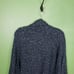 Lane Bryant NWT Women's Draped Blue Silver Open Cardi Shrug Jacket Size 26/28