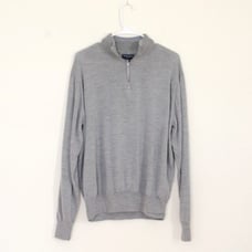 Petter Millar Collection Merino Wool Grey Men's Sweater