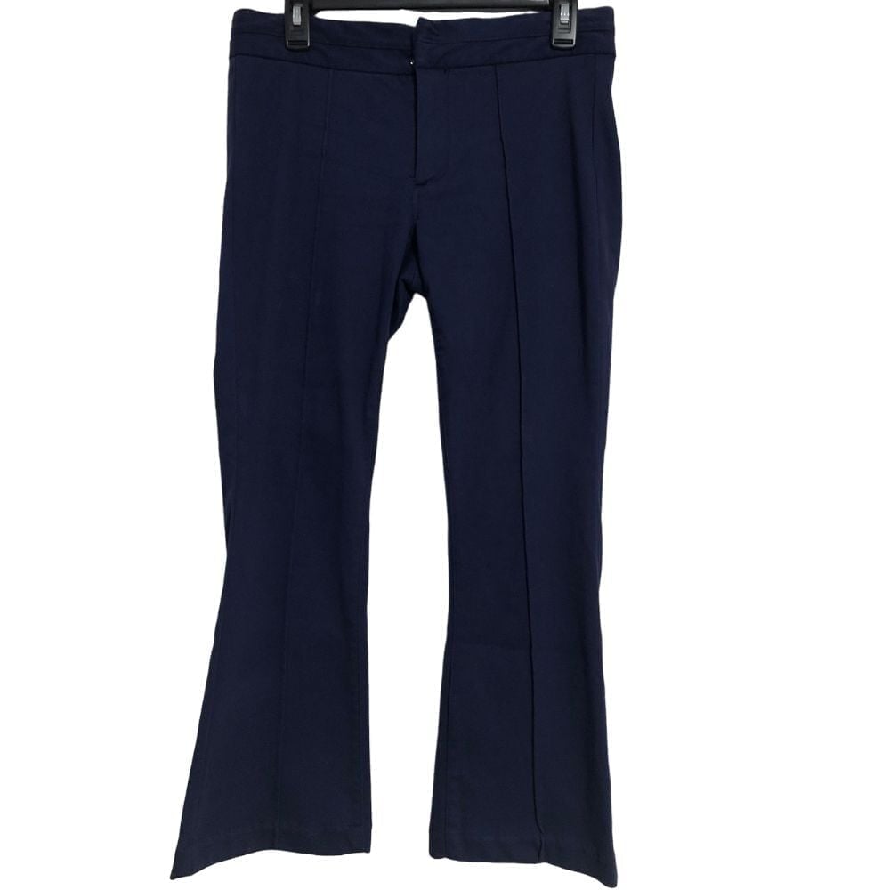 Pistola Lindsay crop kick flare Navy pants Women's size 28 waist measures 31