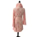 NWT Juicy Couture Plush JC Logo Robe in Light Pink