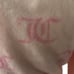 NWT Juicy Couture Plush JC Logo Robe in Light Pink