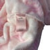 NWT Juicy Couture Plush JC Logo Robe in Light Pink