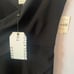 NWT Dress The Population Women's Large Alida Black Fringe Sleeveless Mini Dress