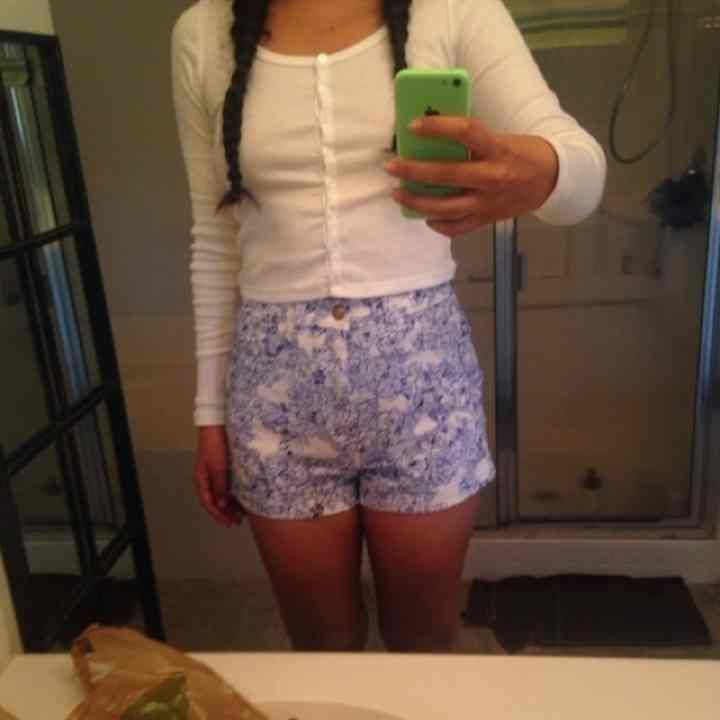American apparel cuff short