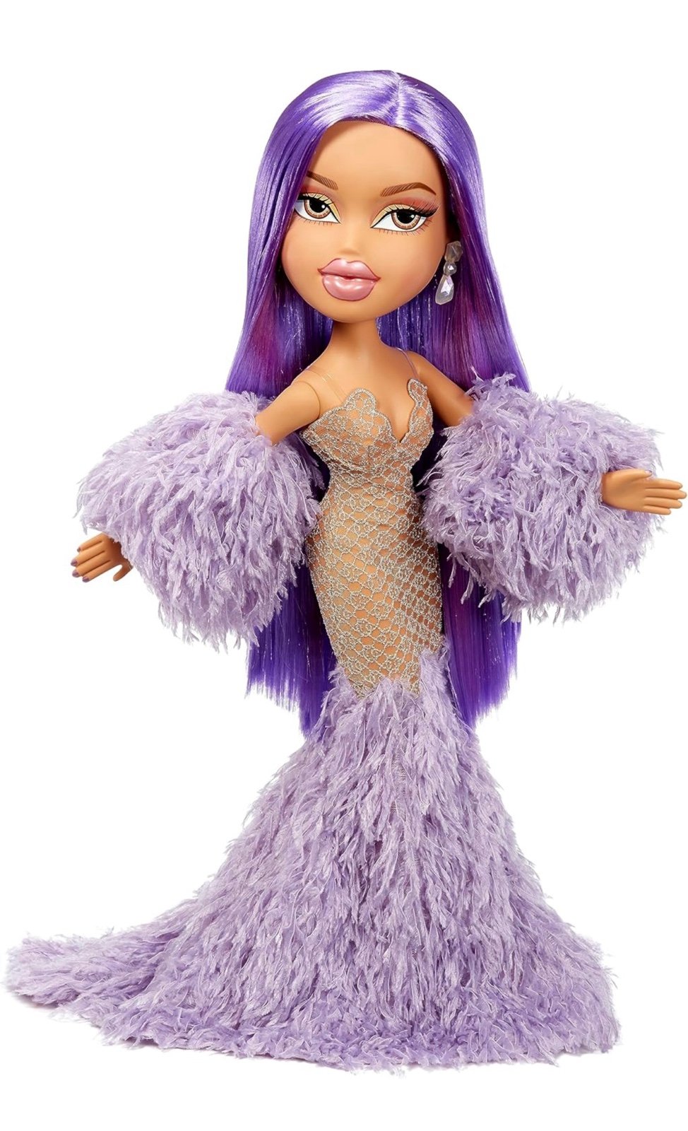 Bratz x Kylie Jenner 24-Inch Large-Scale Fashion Doll with Gown, 2 Feet Tall