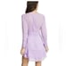 For Love and Lemons Tarta Long Sleeve Mini Dress Lavender | Size S