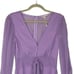 For Love and Lemons Tarta Long Sleeve Mini Dress Lavender | Size S