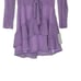 For Love and Lemons Tarta Long Sleeve Mini Dress Lavender | Size S