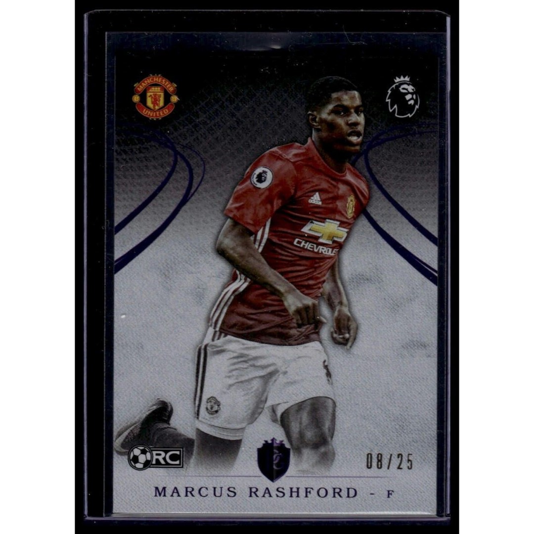 2016 Topps Premier Gold #71 Marcus Rashford /25 Rookie