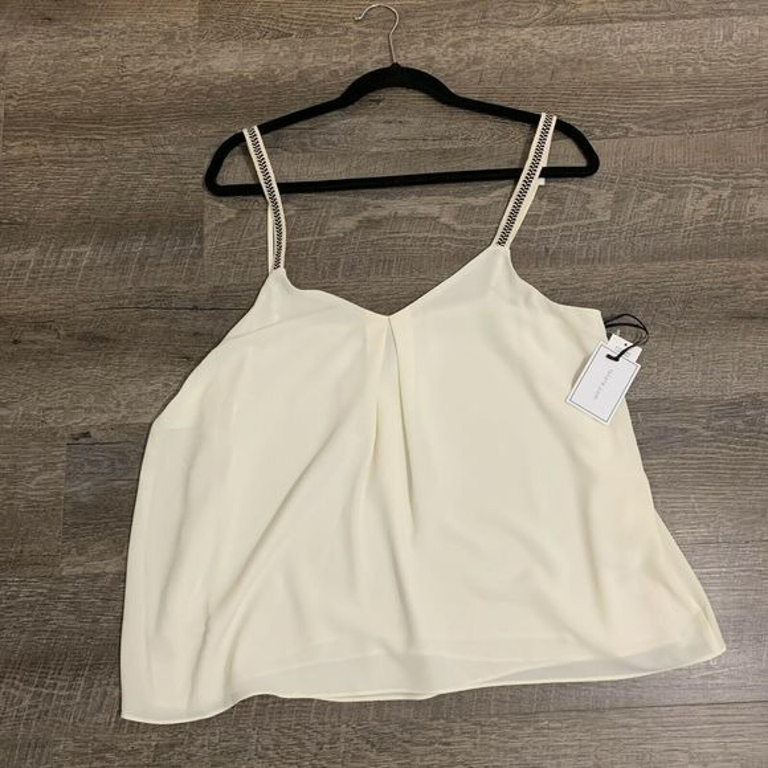 1.State White Gypsy Night Camisole Tank