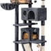 Cat Tree 57 inches Multi-Level Cat Condo with Scratching
