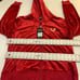 NWT True Religion Red Dahlia Classic Velour Zip Hoodie Size XL New