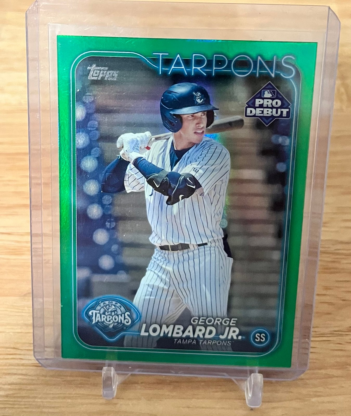 2024 Topps Pro Debut Chrome George Lombard Green 17/99 PDC-190 Yankees