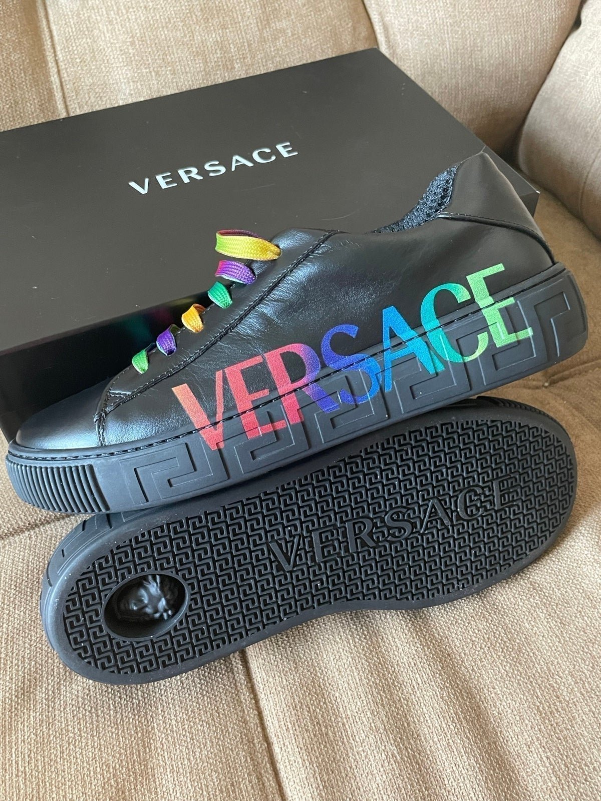 Versace leather Sneakers