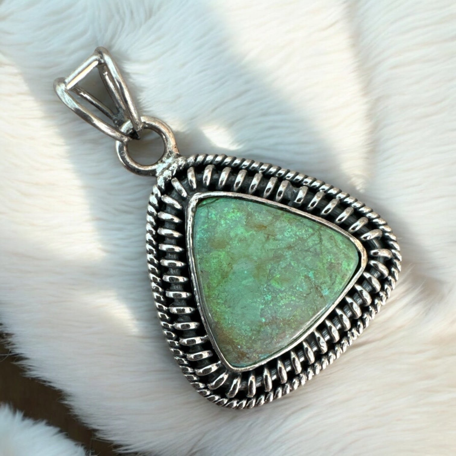 Monarch Opal Solid 925 Sterling Silver Pendant