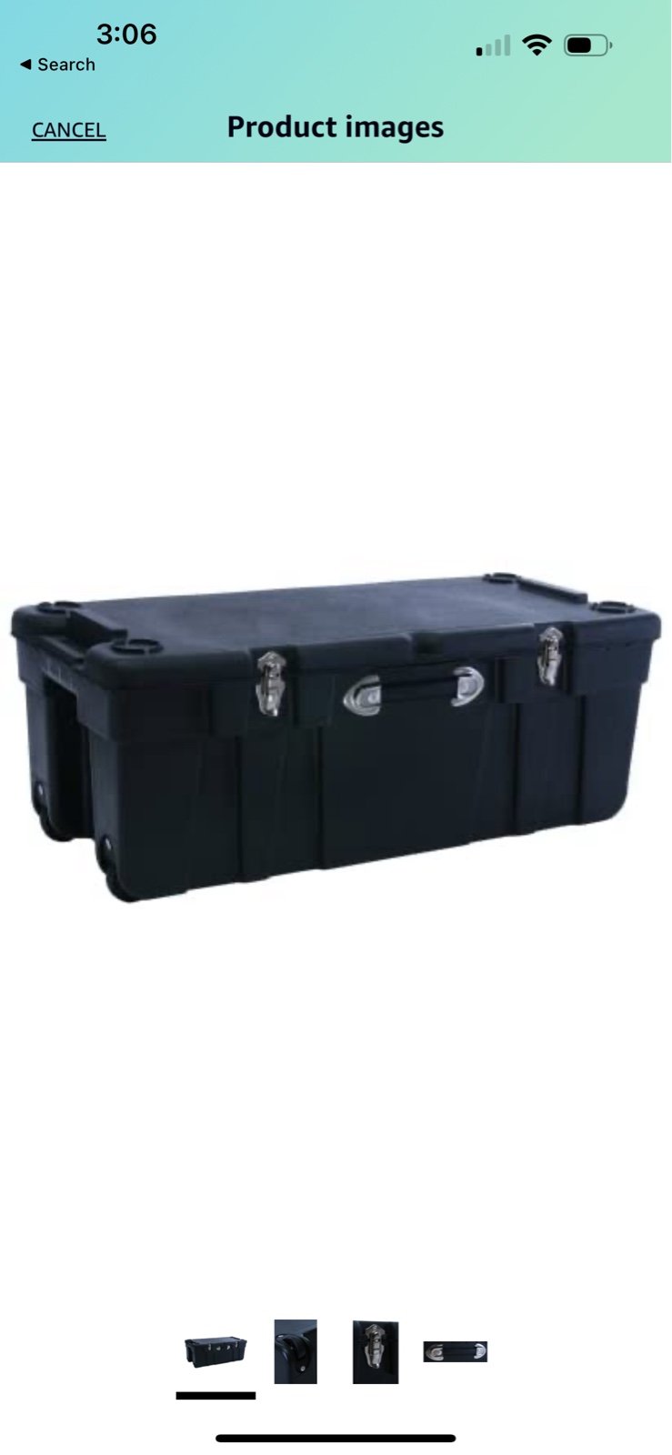Stickylife J. Terence Thompson 2851-1b Large 37 By 17-1/2 Inch Wheeled Storage T
