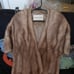 Vintage Blonde Mink Wrap