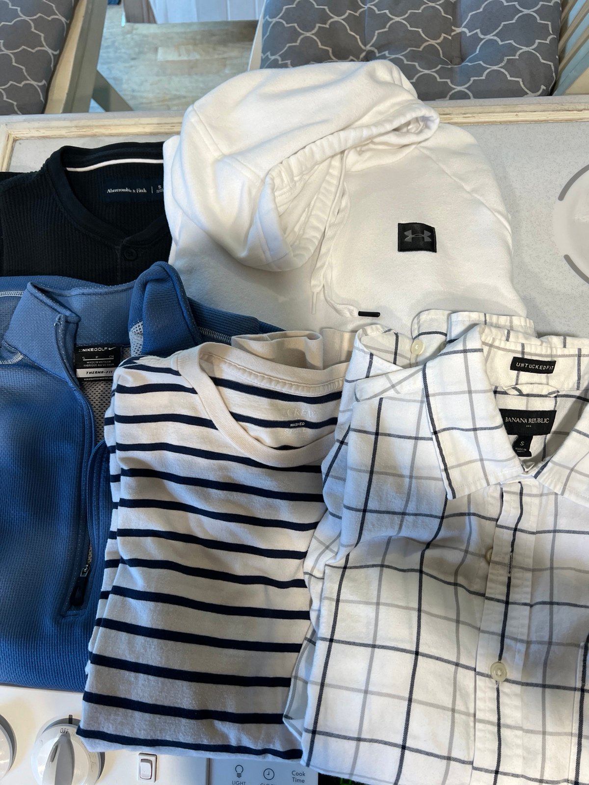 5 pack size small men’s long sleeve tops