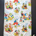 Vintage 1960s Walt DIsney Mickey & Minnie Mouse Twin Bed Flat Sheet - Made in US