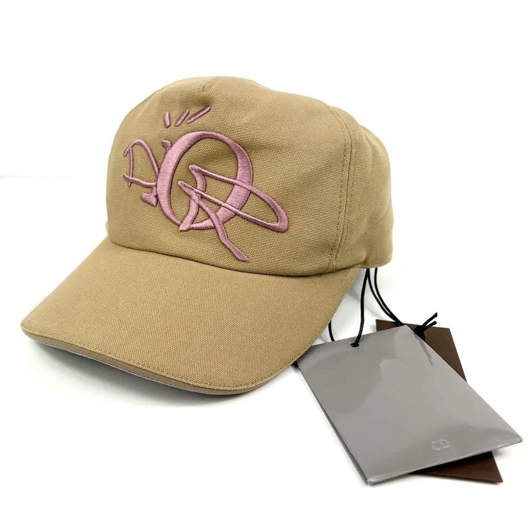 DIOR x TRAVIS SCOTT Logo Embroidered Baseball Cap
