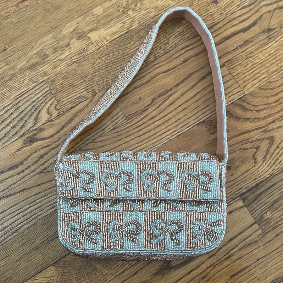 Anthropologie The Fiona Beaded Bag