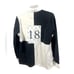 Vintage 80s Women's Brooks Brothers Rugby Patchwork Long Sleeve Shirt- Large