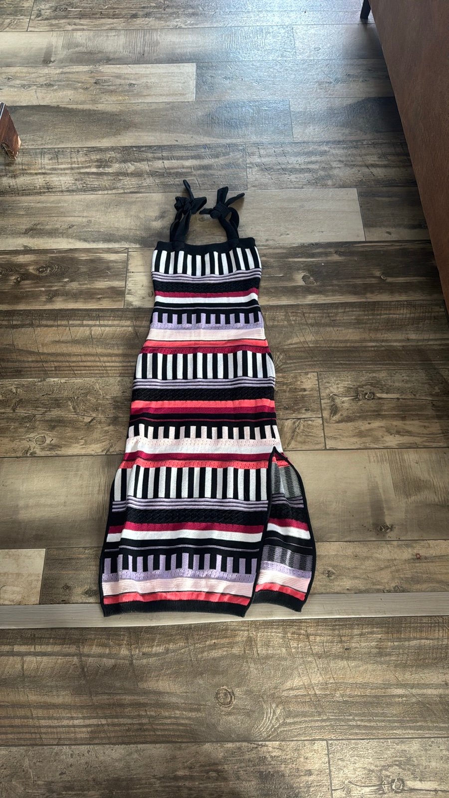 Anthropology Sydney piano stripe dress