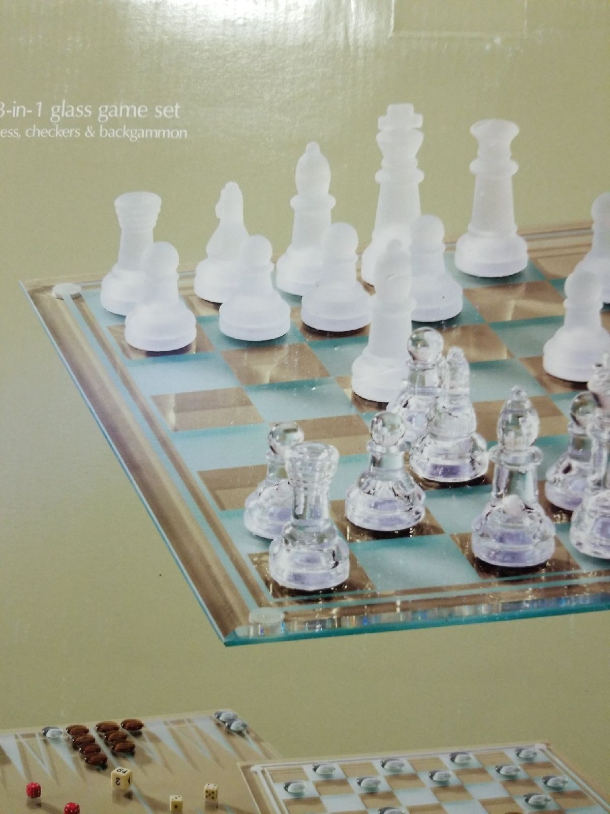 Game 3 In 1,Chess,Checkers,Backgammon