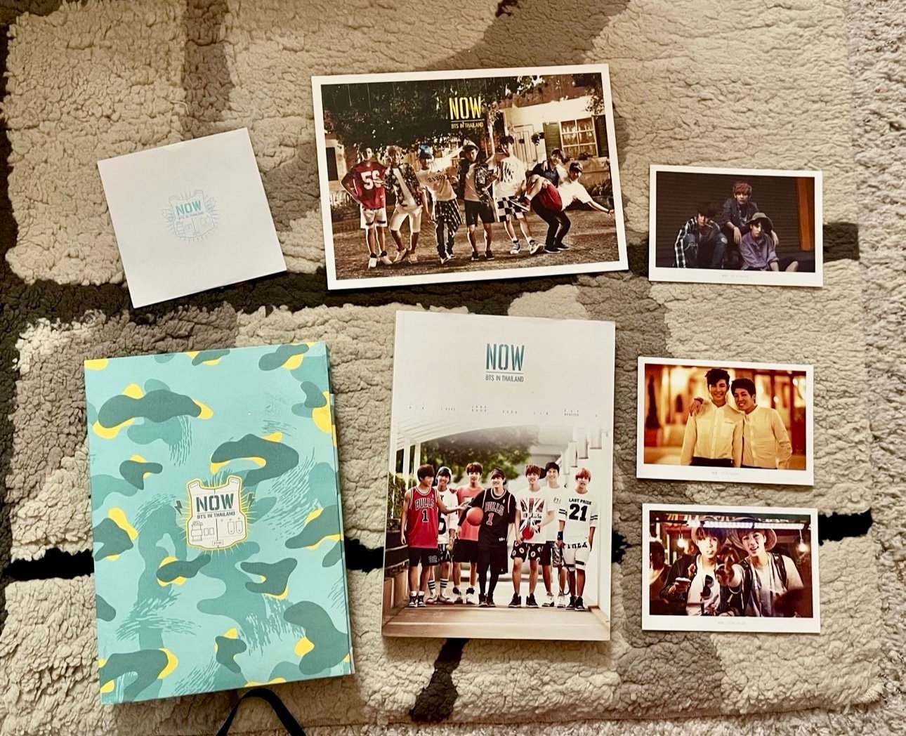 BTS NOW Thailand 2014 RARE CD
