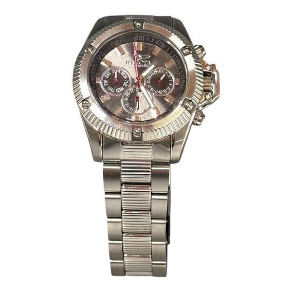 Invicta Mens 5717 Stainless Steel Chronograph Watch Sapphire Crystal Swiss Move