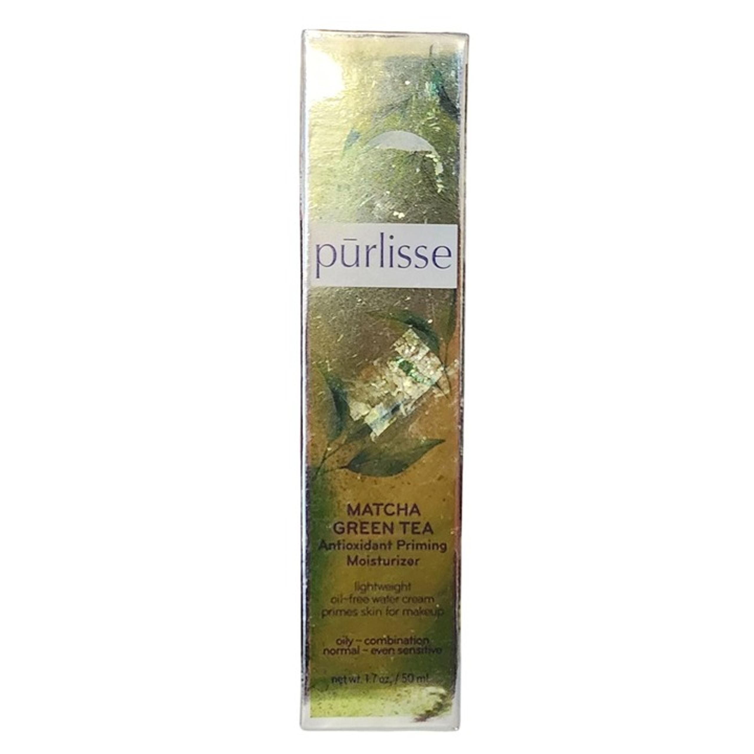 Purlisse Matcha Green Tea Antioxidant Priming Moisturizer 1.7 Oz Lightweight
