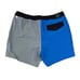 NWT J. Crew Men's Blue 6 Colorblock Swimsuit/Trunk - SIZE LARGE