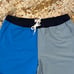 NWT J. Crew Men's Blue 6 Colorblock Swimsuit/Trunk - SIZE LARGE