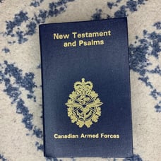 New Testament and Psalms Canadian Armed Force 1970s