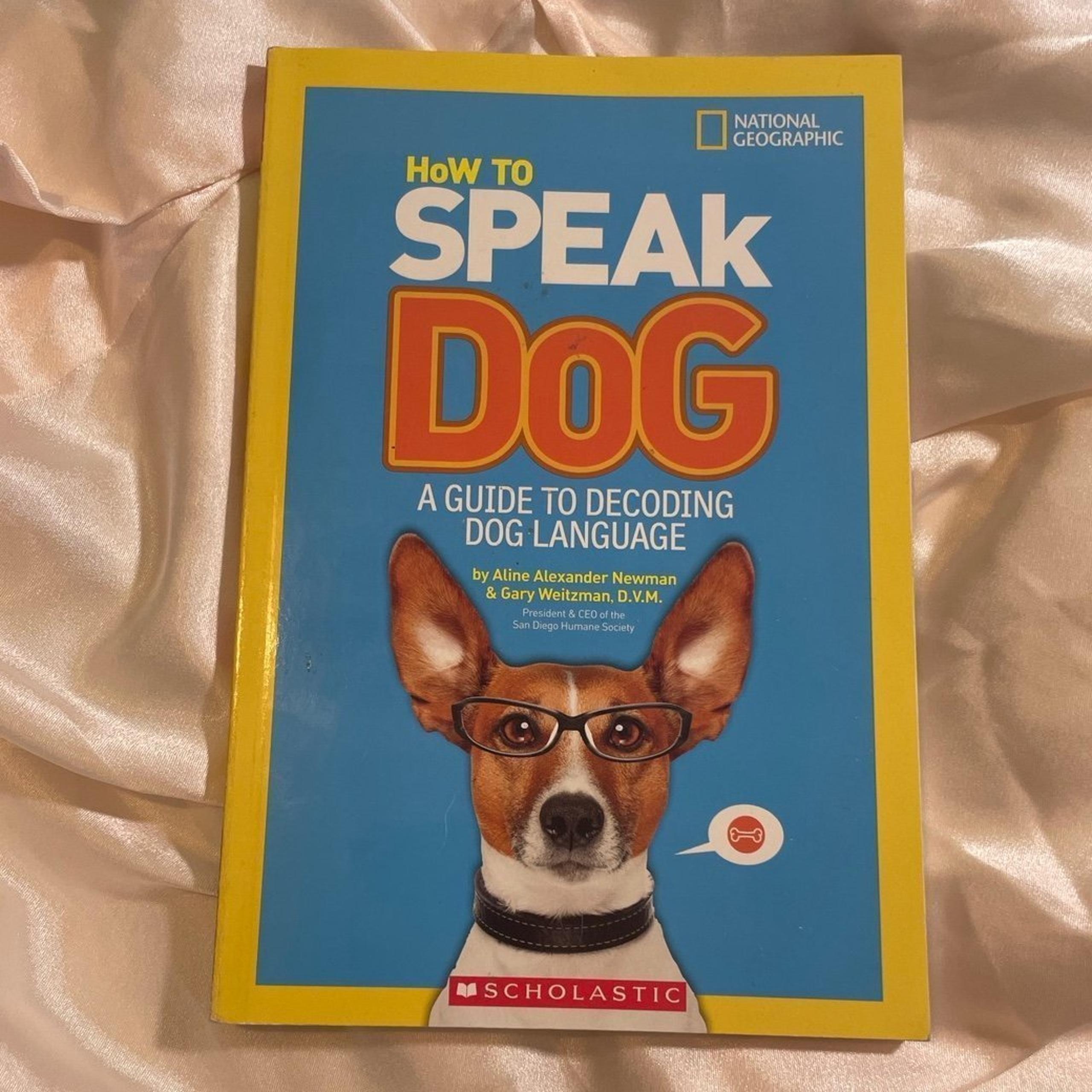 National Geographic How to Speak Dog Book (Paperback)
