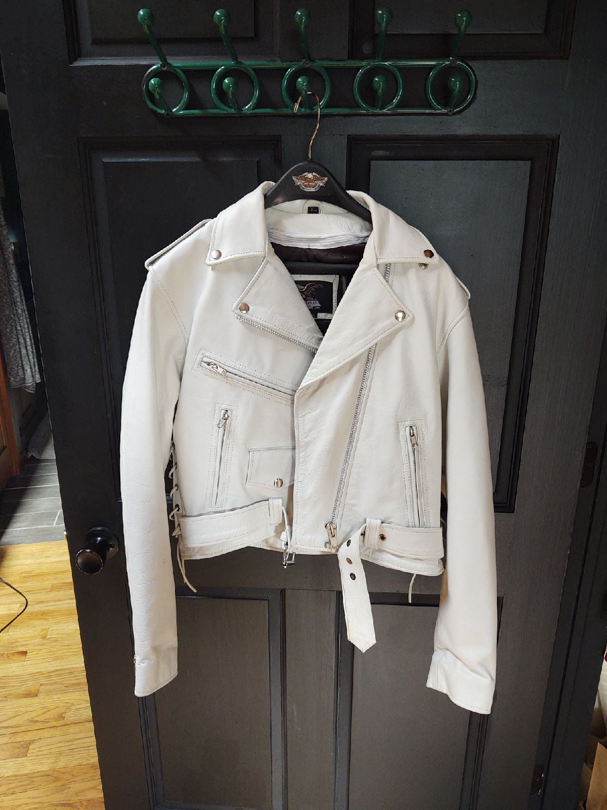 Women's Leather motorcycle jacket