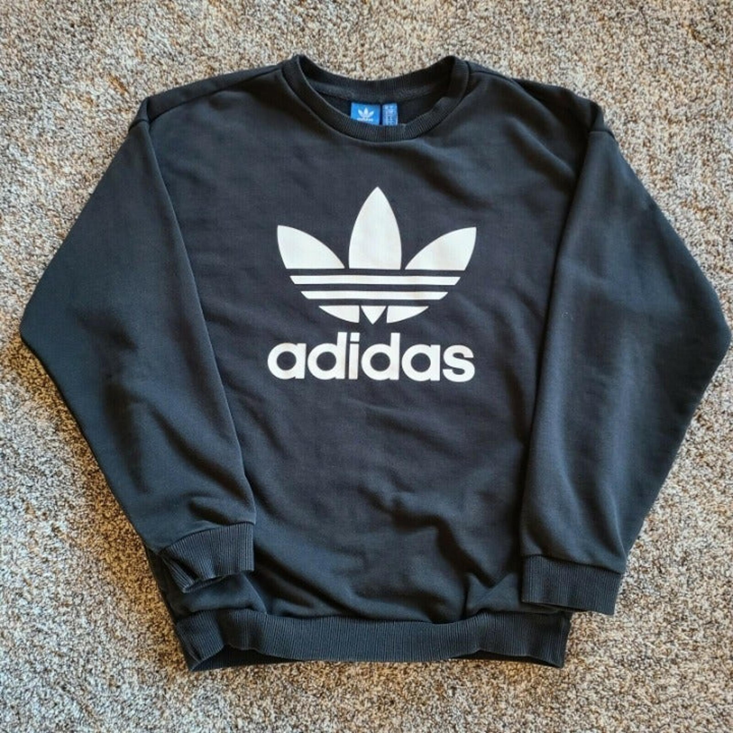 adidas Originals Trefoil Sweater Black Medium