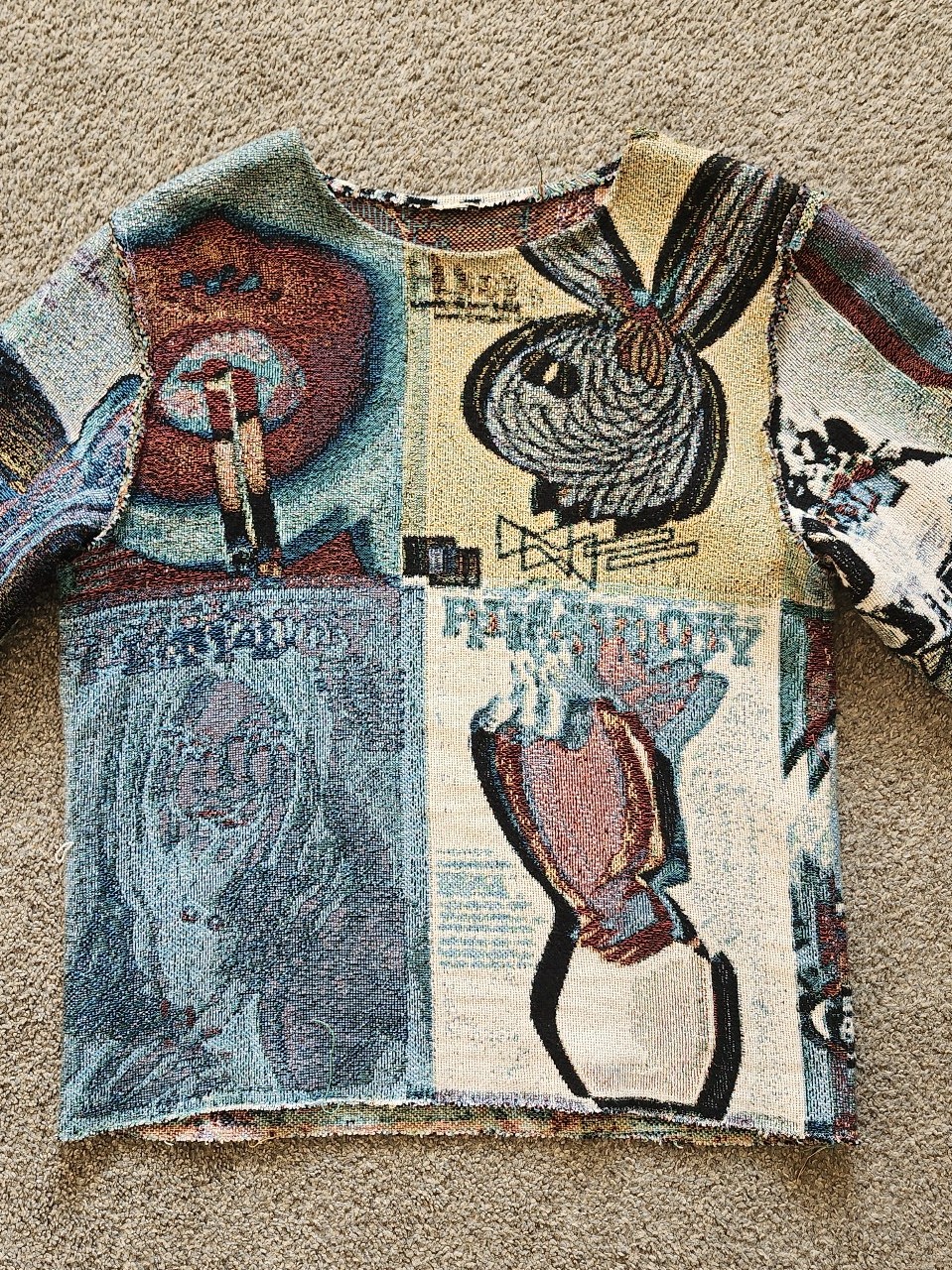 Custom Tapestry Sweater Playboy READ DESCRIPTION