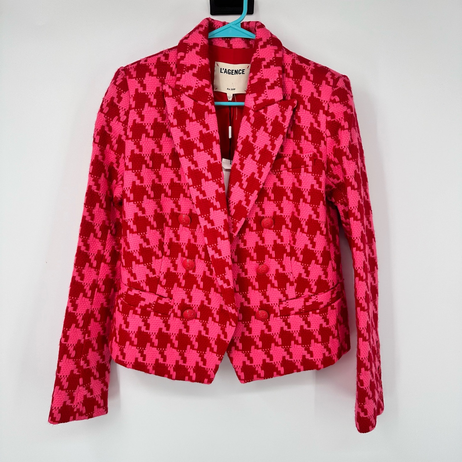 L’AGENCE Pink Jacket New with tags Size 2
