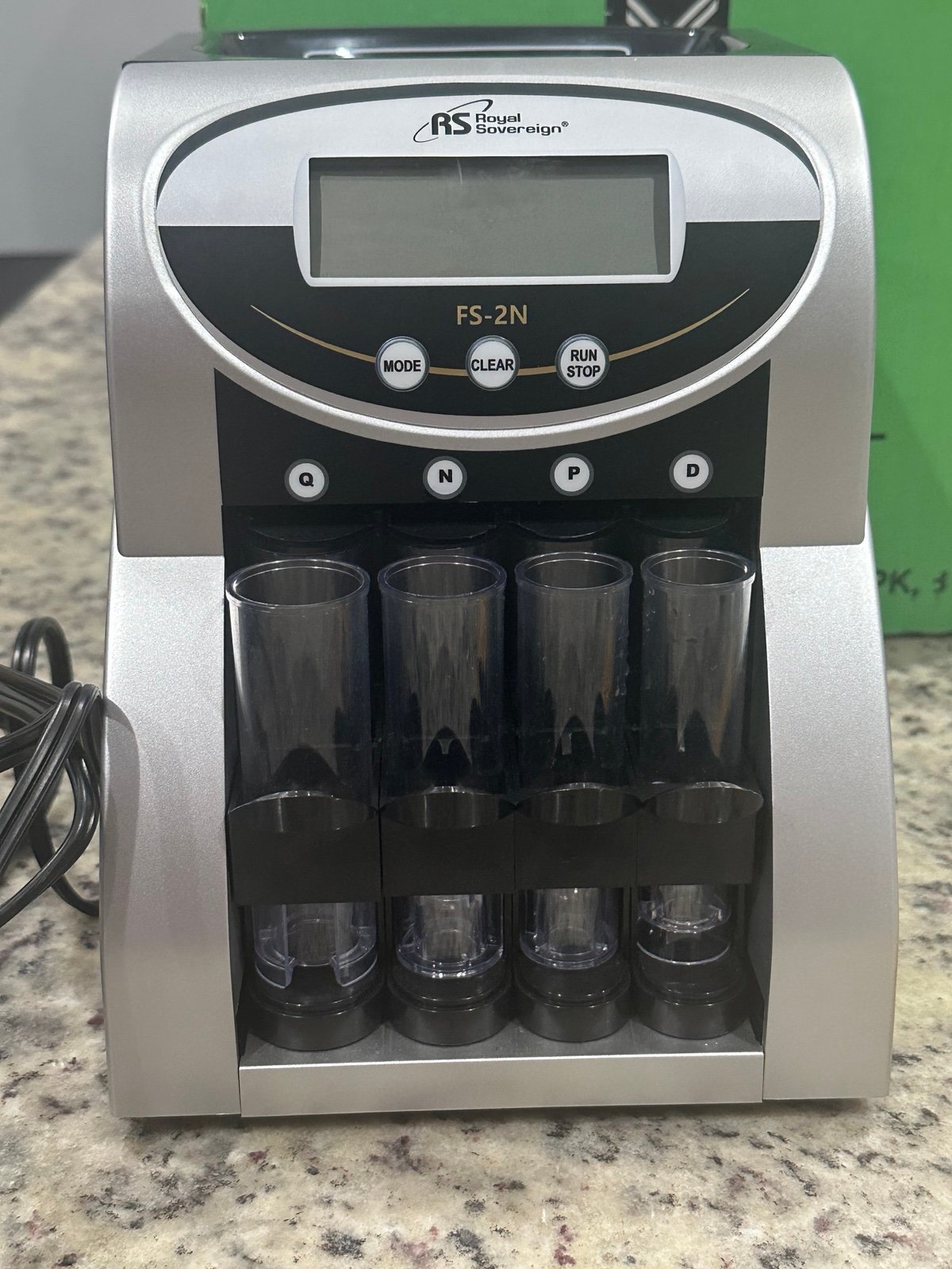 Royal Sovereign Electric USD Coin Counter FS-2N