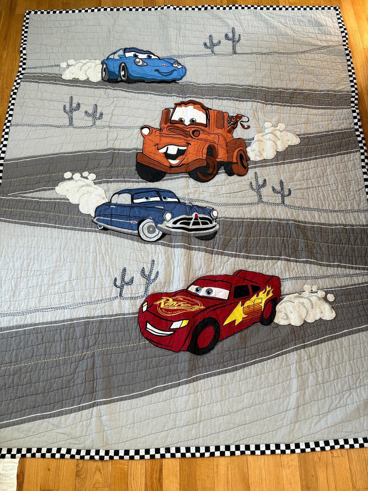 Disney Cars Pottery Barn Quilt Twin