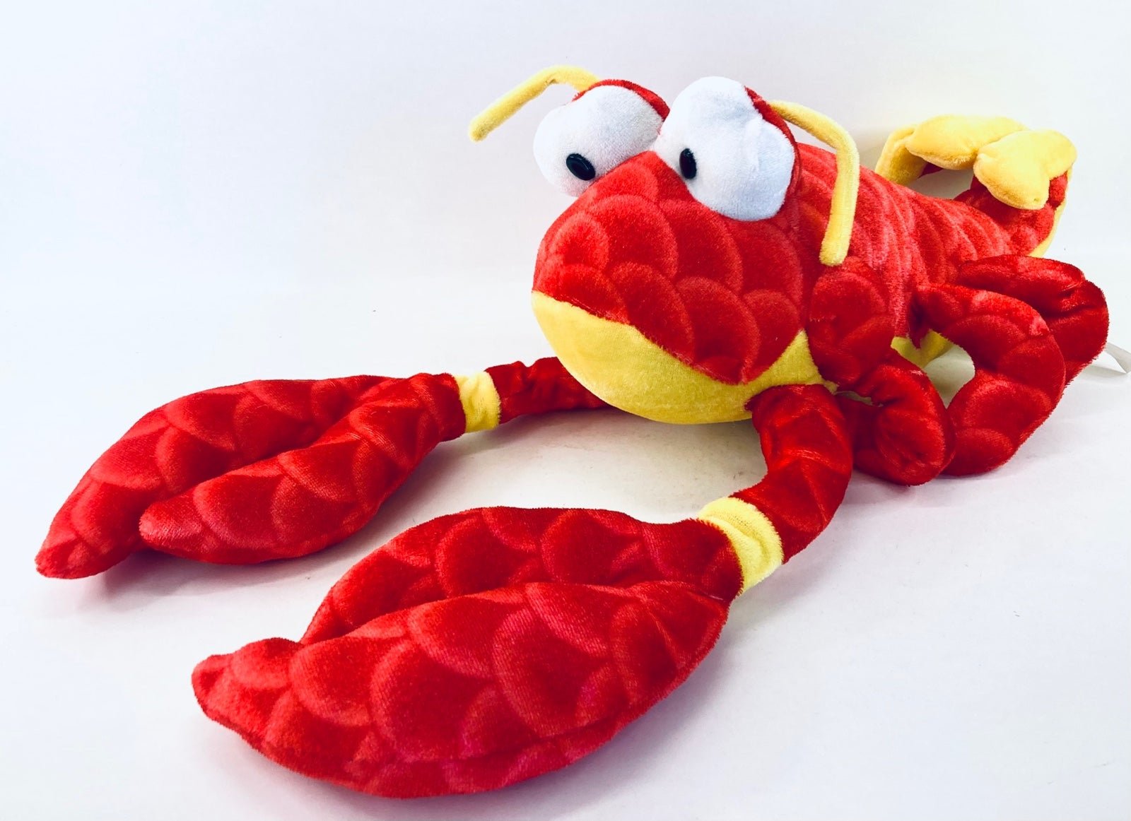 Large Red Lobster Plush 24 Nanco Realistic Crustacean Crawfish Not Sebastian