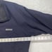 Vintage Woolrich John Rich and Bros Jacket Mens Large bomber navy blue - flawed