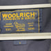 Vintage Woolrich John Rich and Bros Jacket Mens Large bomber navy blue - flawed