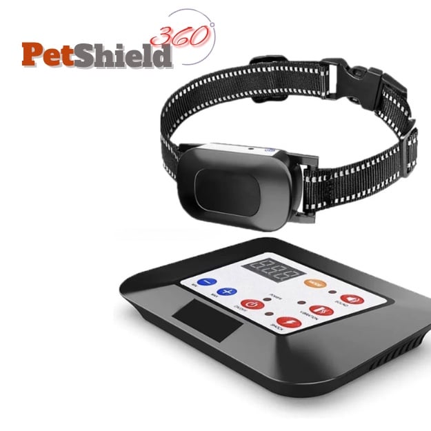 PetShield360 Wireless Dog Fence, Upgraded Electric Dog Fence w/ Training Collar
