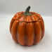 World Market Ceramic Large 5x8in Pumpkin Cookie Jar AA01B38005
