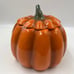World Market Ceramic Large 5x8in Pumpkin Cookie Jar AA01B38005