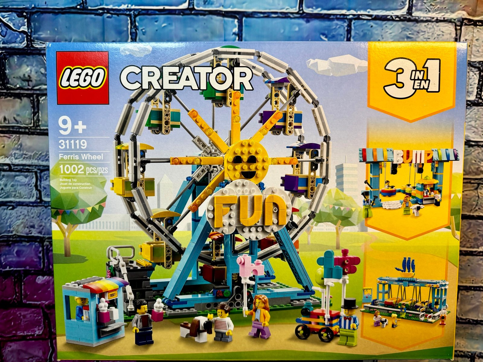 Lego creator 3 in 1 ferris wheel 31119 ( retired set) Brand New- Mint box